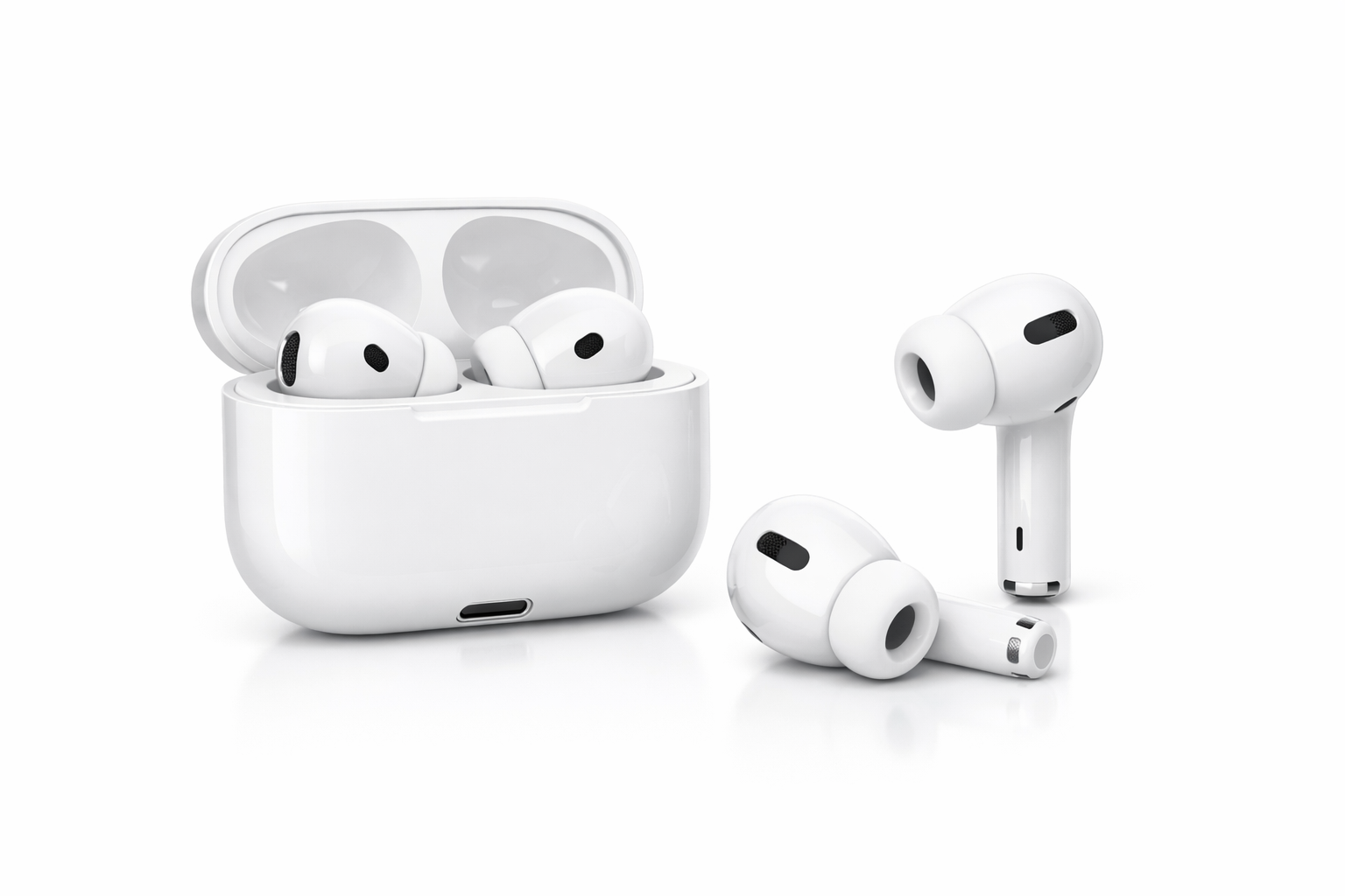 Apple AirPods 4 kabellose In-Ear-Kopfhörer im Ladecase