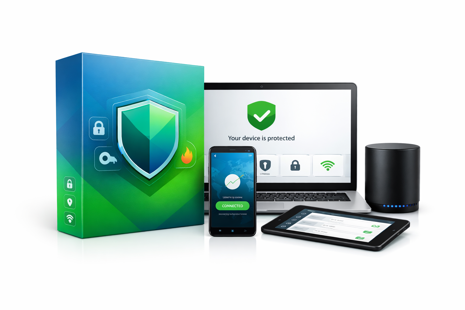 Kaspersky Internet Security Software Oberfläche