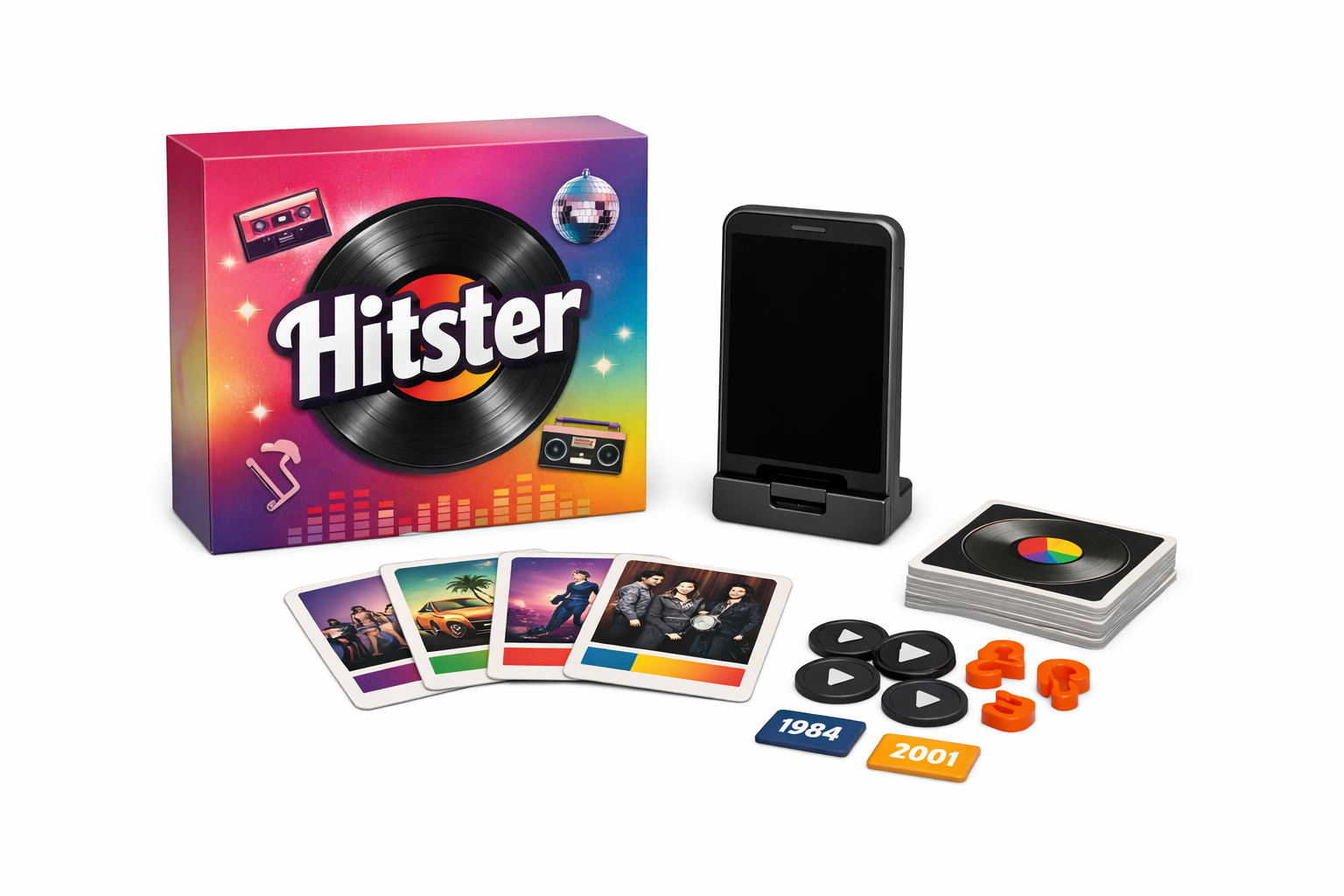 Hitster Original Partyspiel Karten