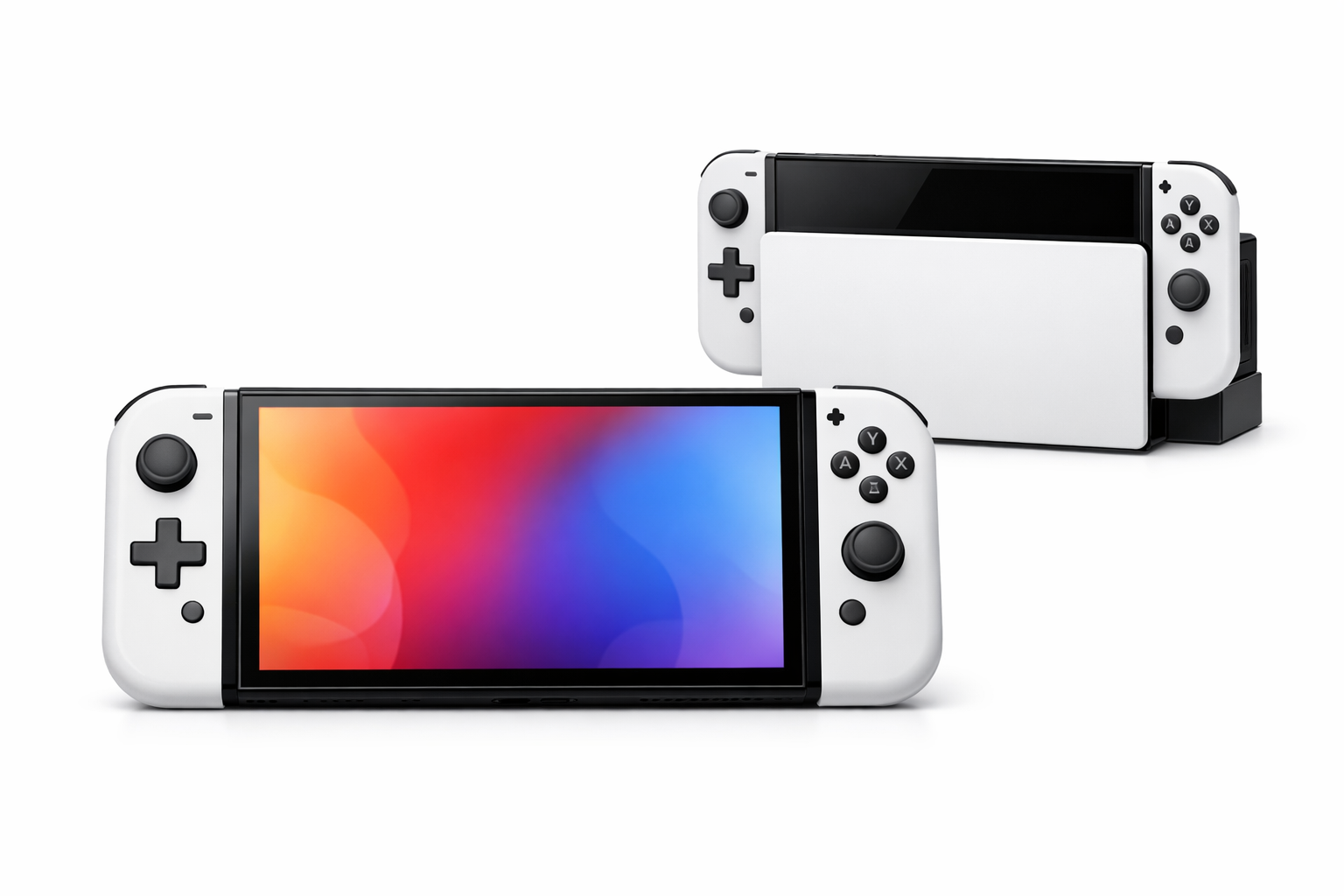 Hybrid-Spielkonsole im Handheld- und TV-Modus