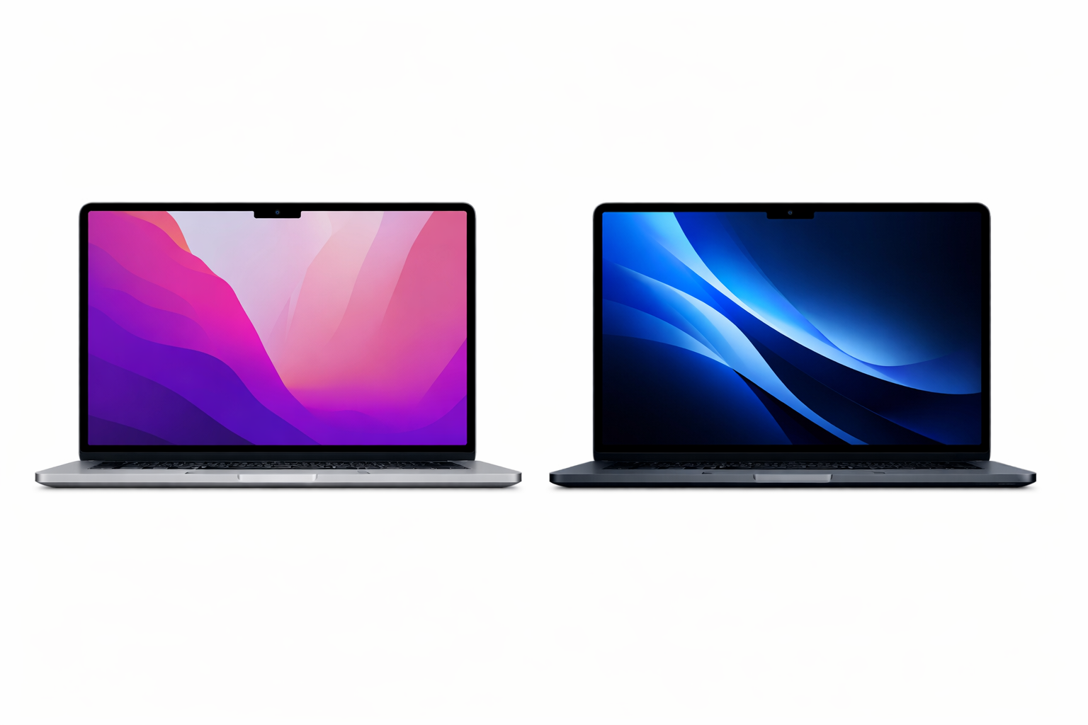 MacBook Air 13 Zoll M4 vs M5 im Vergleich nebeneinander