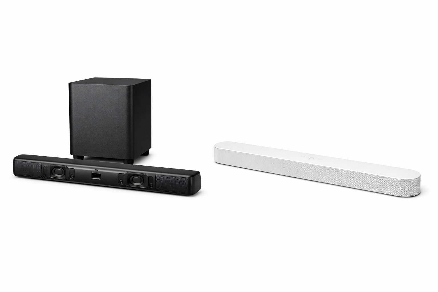 JBL SB 510 und Sonos Beam Gen 2 Soundbars im Vergleich