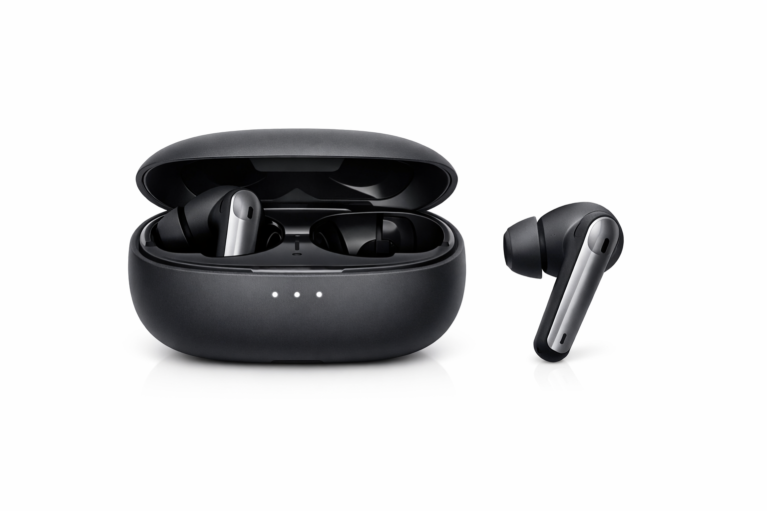 Kabellose In-Ear-Kopfhörer mit Ladecase