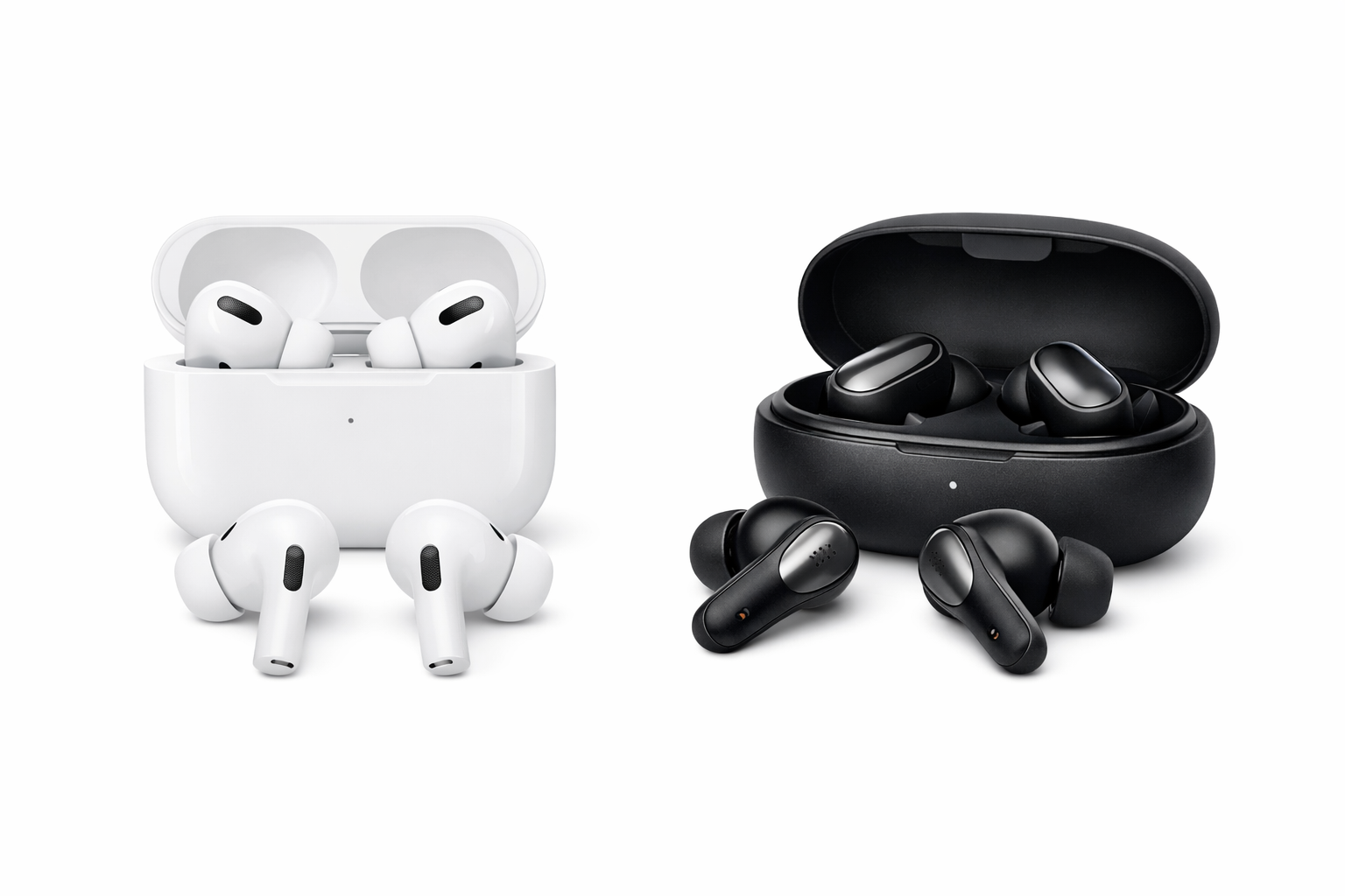 AirPods Pro 3 und Soundcore Liberty 5 In-Ear-Kopfhörer im Vergleich