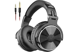 Over-Ear DJ Kopfhörer mit Kabel und großen Ohrmuscheln