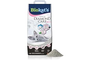 Feine Katzenstreu mit Babypuder-Duft