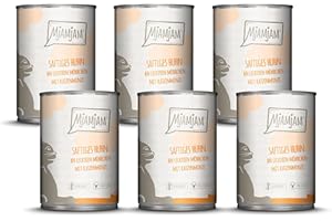 MjAMjAM Katzen Nassfutter mit Huhn und Möhren Dose