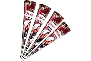 Hennapaste Kegel rotbraun