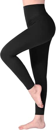 Damen High-Waist-Leggings beim Yoga