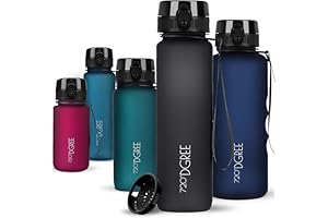 Trinkflasche mit Sieb in verschiedenen Größen