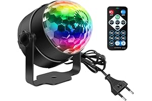 LED Discokugel mit bunten Lichteffekten