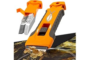 Glasschaber für Kochfeld mit Ersatzklingen