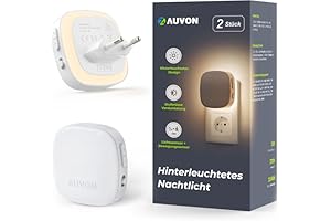 Steckdosen-Nachtlicht mit Bewegungs- und Dämmerungssensor