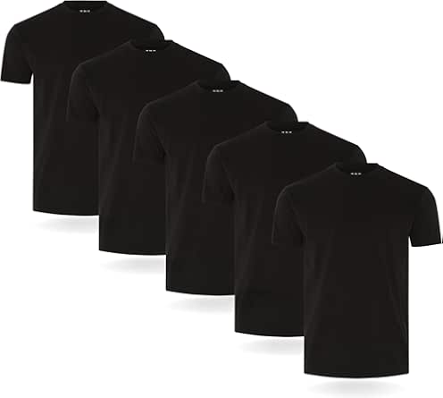 Gefaltete Herren T-Shirts in neutralen Farben