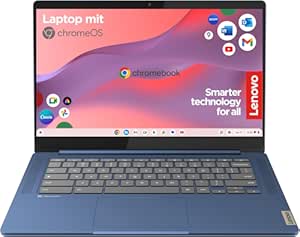 Lenovo Chromebook IdeaPad Slim 3 auf Schreibtisch