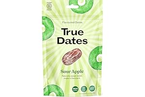 Datteln mit saurem Apfelgeschmack Snack