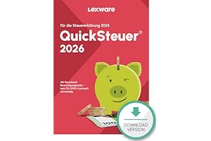QuickSteuer 2026 Software Oberfläche am PC